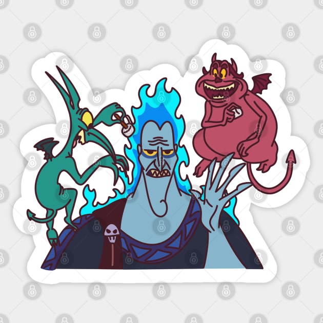 Hades Sticker by VinylPatch